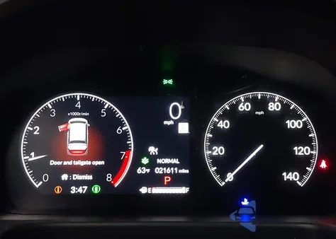 2025 Honda Odyssey Ex-L z USA, uszkodzony, nr VIN 5FNRL6H6XSB084200